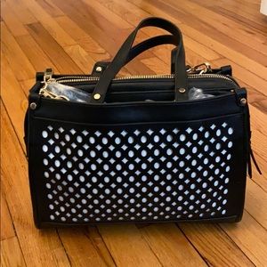 INC Black shoulder/ crossbody bag